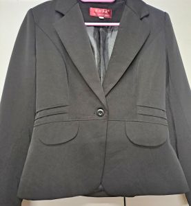 Adult Female Costumes to Hire - Black Blazer - Female